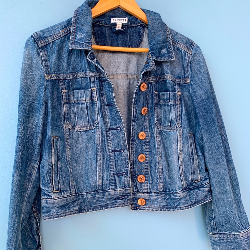 Express denim jacket